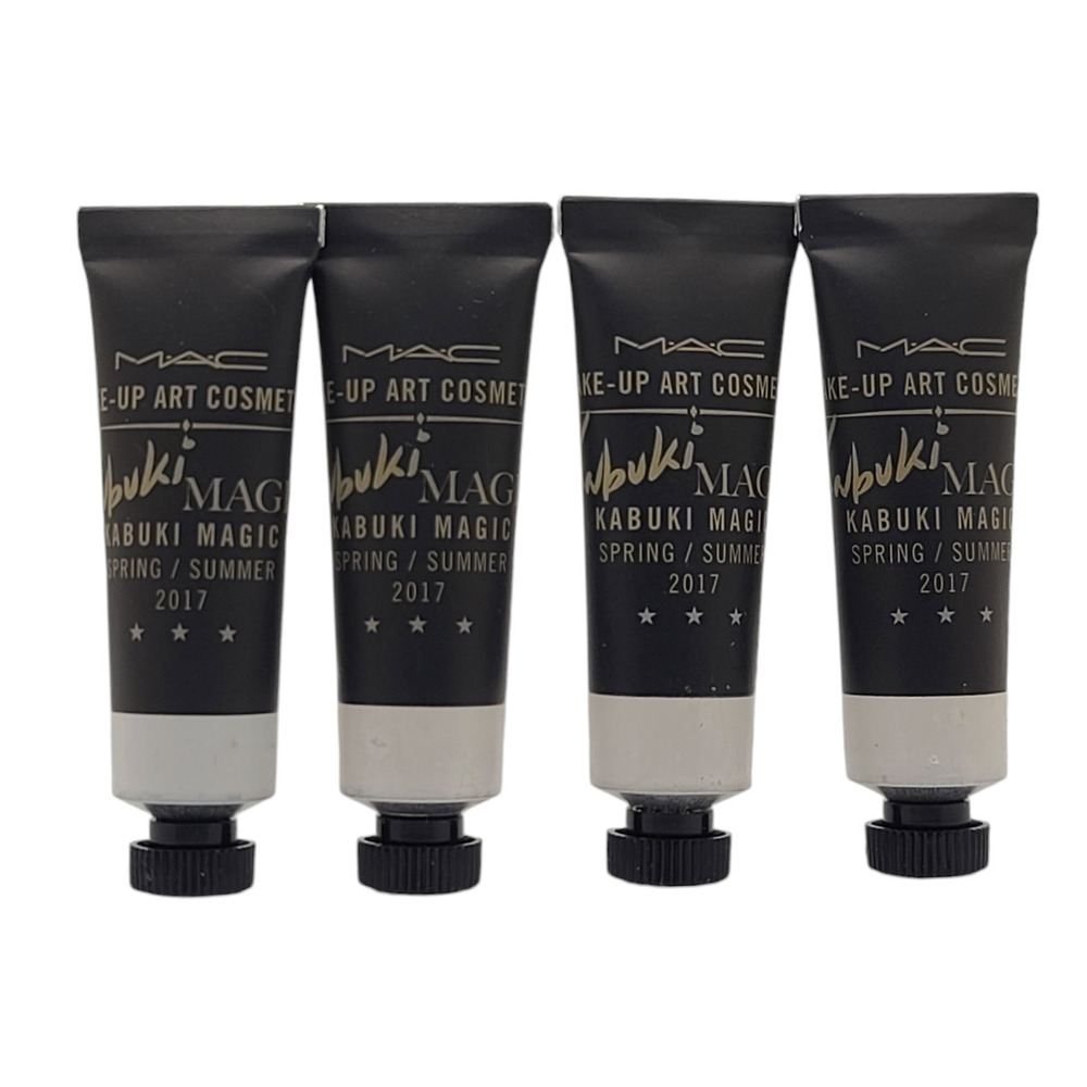 4 Pack MAC Make up Art Cosmetics Kabuki Magic HOLY HOLY - Picture 7 of 9